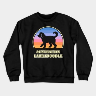 Australian Labradoodle Vintage Sunset Dog Crewneck Sweatshirt